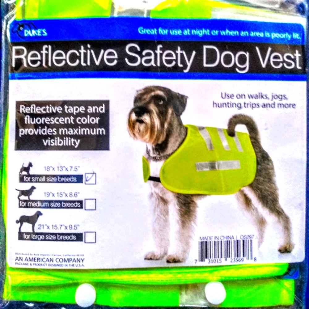 Reflective Safety Dog Vest